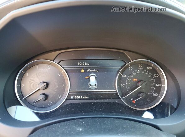 3PCAJ5BBXSF101712 2025 INFINITI QX50 White Սարքավորումների վահանակի տեսք