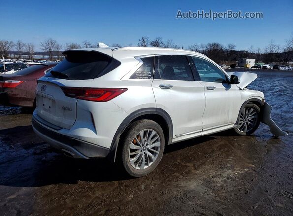 3PCAJ5BBXSF101712 2025 INFINITI QX50 White Հետևի աջ