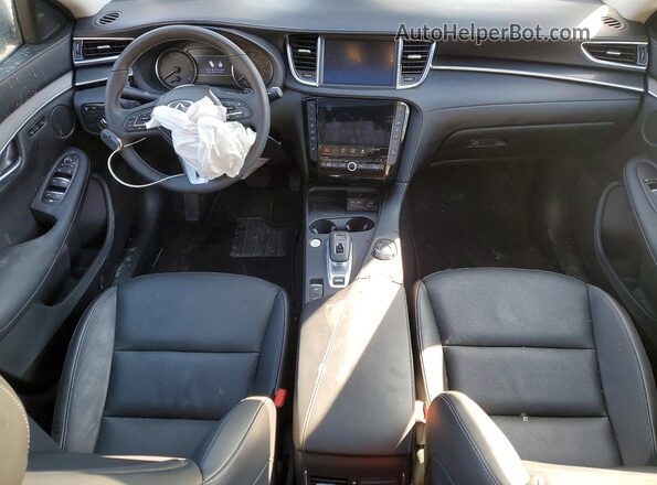 3PCAJ5BBXSF101712 2025 INFINITI QX50 White Առջևի վահանակի տեսք