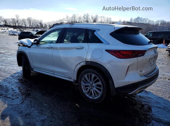 3PCAJ5BBXSF101712 2025 INFINITI QX50 White Հետևի ձախ