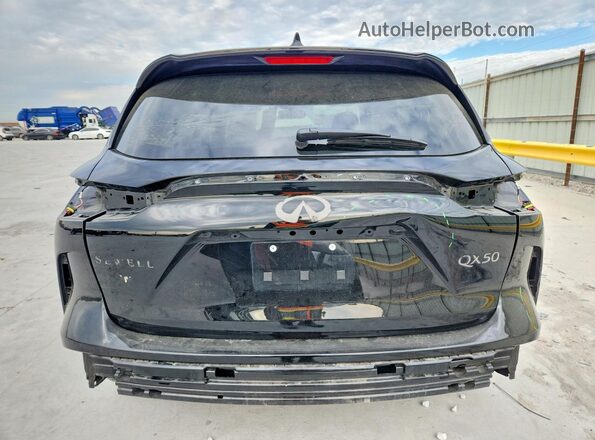3PCAJ5CA4NF116779 2022 INFINITI QX50 Black Հետևի տեսք