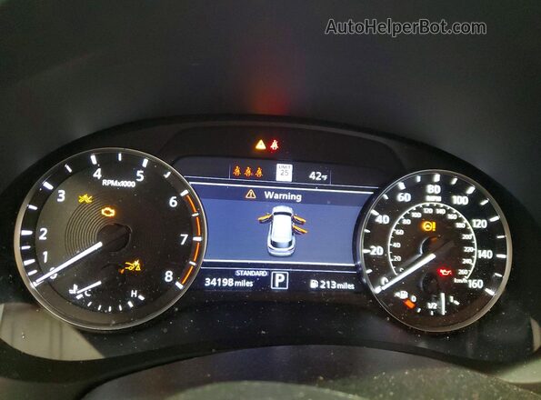3PCAJ5CB1NF118501 2022 INFINITI QX50 Gray Widok zestawu wskaźników