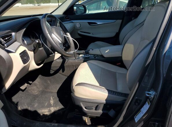 3PCAJ5CB1NF118501 2022 INFINITI QX50 Gray Widok wnętrza z przodu