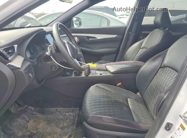 3PCAJ5DB0PF106437 2023 INFINITI QX50 White წინა სალონის ხედი
