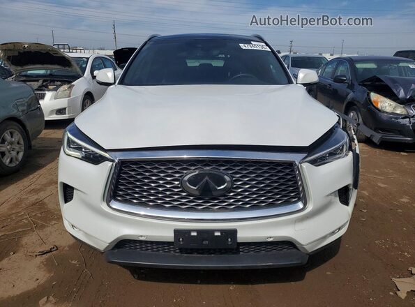 3PCAJ5DB0PF106437 2023 INFINITI QX50 White წინა ხედი