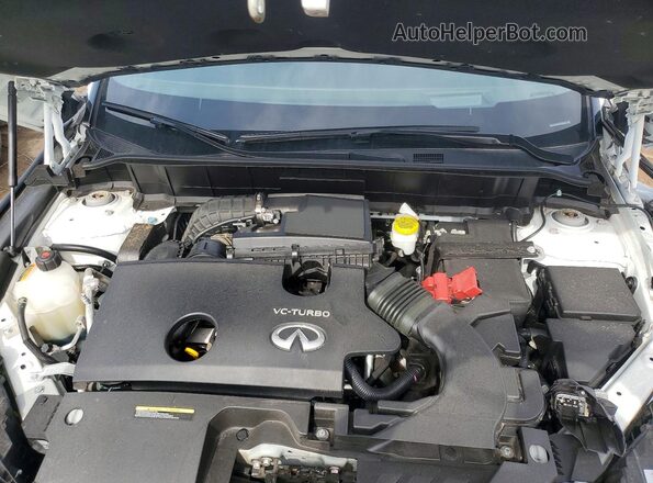 3PCAJ5DB0PF106437 2023 INFINITI QX50 White უკანა სალონის ხედი