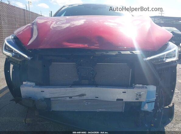 3PCAJ5DBXPF123360 2023 INFINITI QX50 Red Widok z przodu