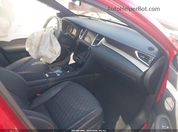3PCAJ5DBXPF123360 2023 INFINITI QX50 Red Widok wnętrza z przodu