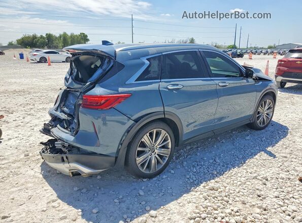 3PCAJ5EAXNF117464 2022 INFINITI QX50 Blue Հետևի աջ