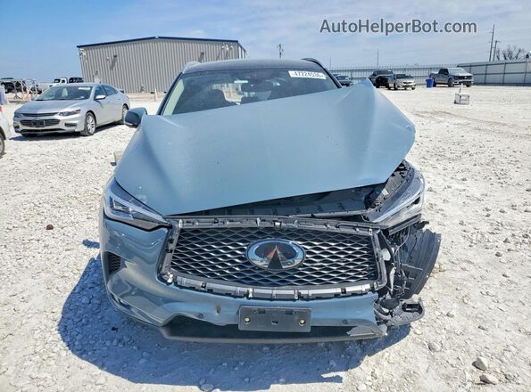 3PCAJ5EAXNF117464 2022 INFINITI QX50 Blue Դիմացի տեսք