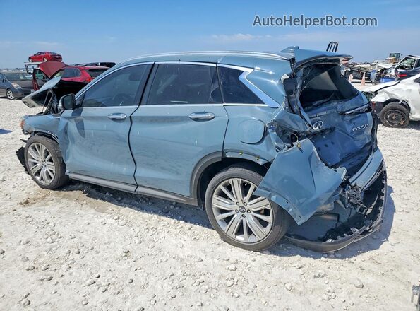 3PCAJ5EAXNF117464 2022 INFINITI QX50 Blue Հետևի ձախ