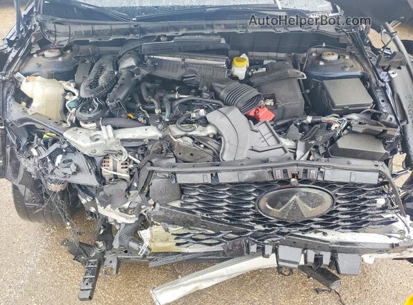 3PCAJ5FB0RF110469 2024 INFINITI QX50 Blue Engine compartment view