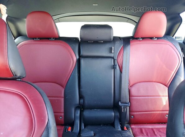 3PCAJ5FB0RF110469 2024 INFINITI QX50 Blue Rear seats view