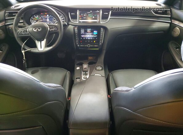 3PCAJ5FB1RF114613 2024 INFINITI QX50 Blue წინა პანელის ხედი