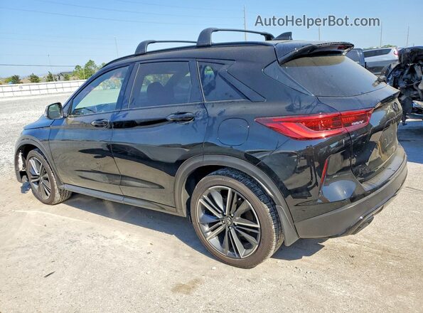 3PCAJ5FB6SF107050 2025 INFINITI QX50 Black Trasero izquierdo