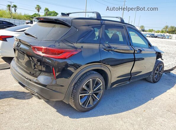 3PCAJ5FB6SF107050 2025 INFINITI QX50 Black Trasero derecho