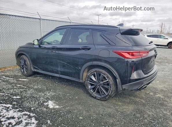 3PCAJ5FB8SF113142 2025 INFINITI QX50 Black Trasero izquierdo