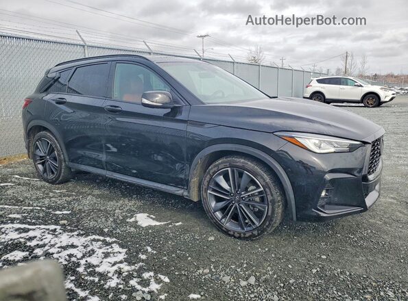 3PCAJ5FB8SF113142 2025 INFINITI QX50 Black Delantero derecho