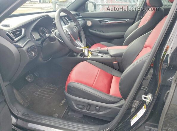 3PCAJ5FB8SF113142 2025 INFINITI QX50 Black Vista interior delantera
