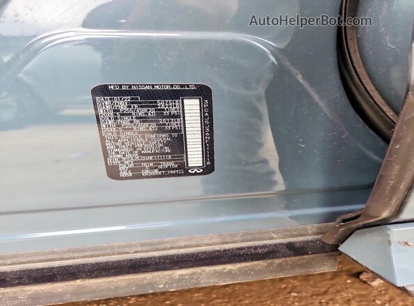 3PCAJ5J36NF111118 2022 INFINITI QX55 Blue Vista del compartimento del motor