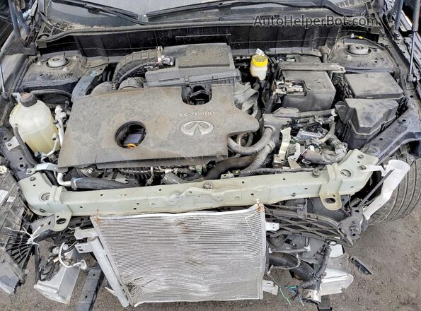 3PCAJ5JR4SF102675 2025 INFINITI QX55 Blue Engine compartment view