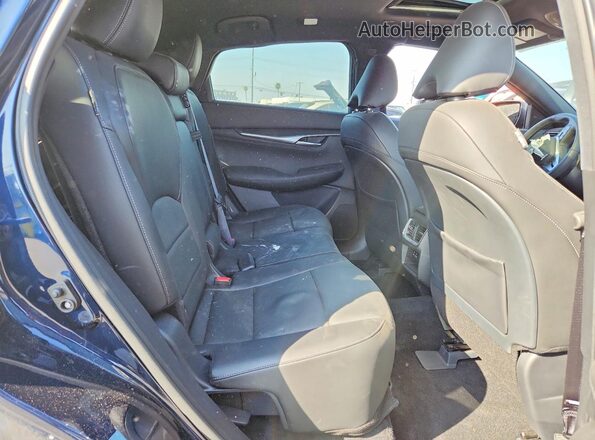 3PCAJ5JR4SF102675 2025 INFINITI QX55 Blue Rear interior view