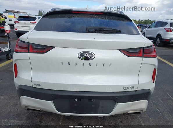3PCAJ5JR6SF108591 2025 INFINITI QX55 White 