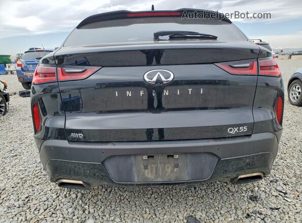 3PCAJ5JRXRF110418 2024 INFINITI QX55 Black Widok z tyłu