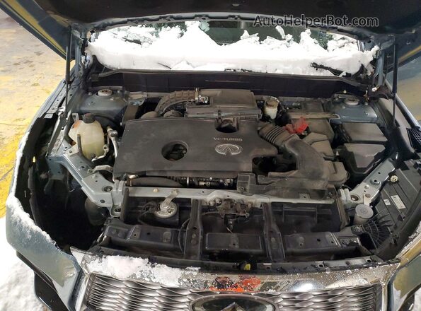 3PCAJ5K38NF100300 2022 INFINITI QX55 Gray Вид задньої частини салону