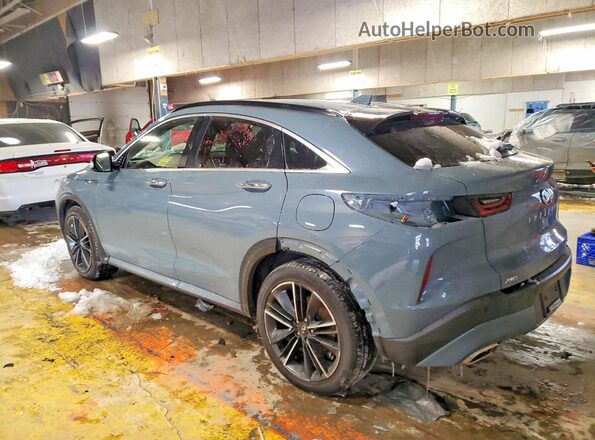3PCAJ5K38NF100300 2022 INFINITI QX55 Gray Задня ліва чверть