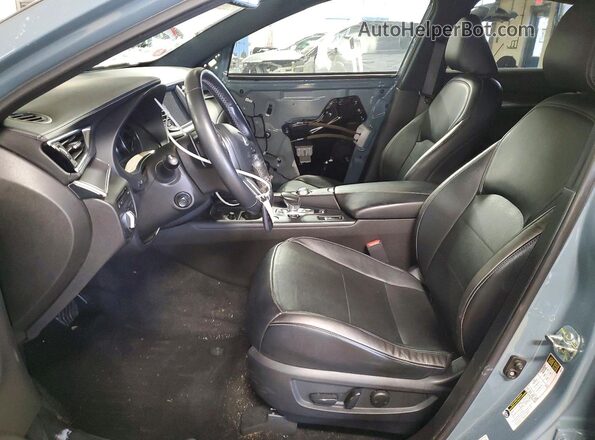 3PCAJ5K38NF100300 2022 INFINITI QX55 Gray Вид салону спереду