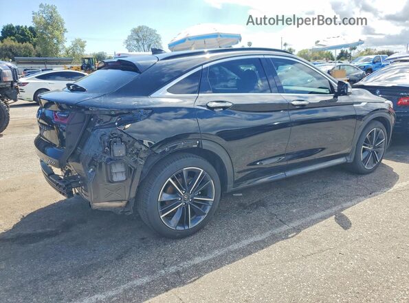 3PCAJ5LRXSF108252 2025 INFINITI QX55 Black უკანა მარჯვენა
