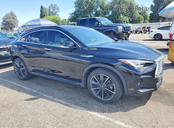 3PCAJ5LRXSF108252 2025 INFINITI QX55 Black წინა მარჯვენა