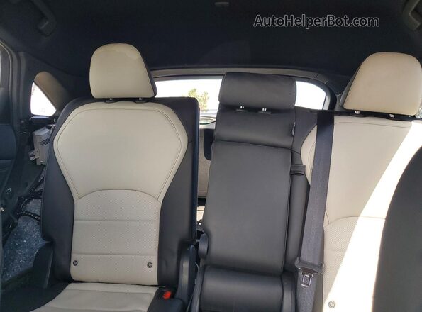 3PCAJ5LRXSF108252 2025 INFINITI QX55 Black უკანა სავარძლების ხედი