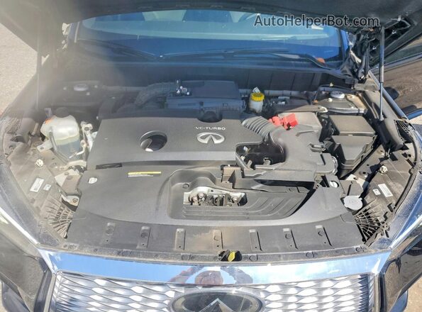 3PCAJ5LRXSF108252 2025 INFINITI QX55 Black ძრავის განყოფილების ხედი