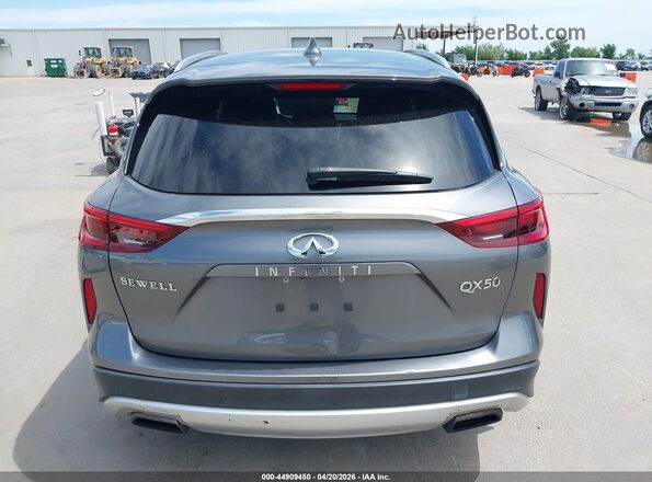 3PCAJ5M10KF133671 2019 INFINITI QX50 Gray 