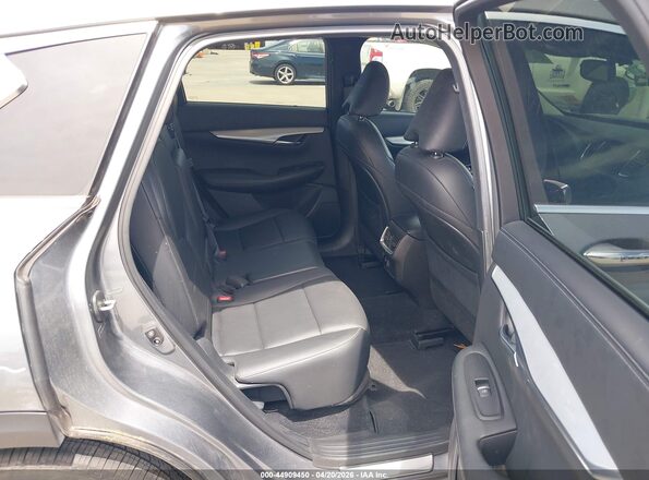 3PCAJ5M10KF133671 2019 INFINITI QX50 Gray Vista de la etiqueta del VIN