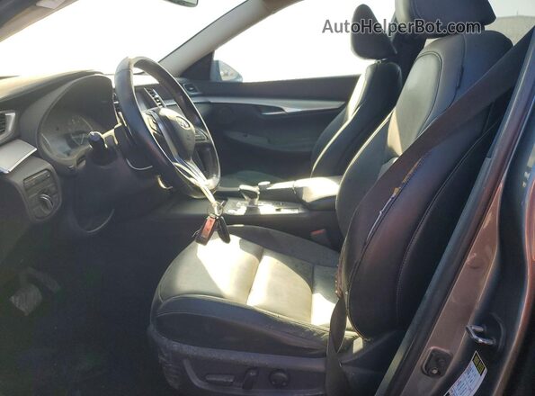 3PCAJ5M10LF121103 2020 INFINITI QX50 Gray Widok wnętrza z przodu