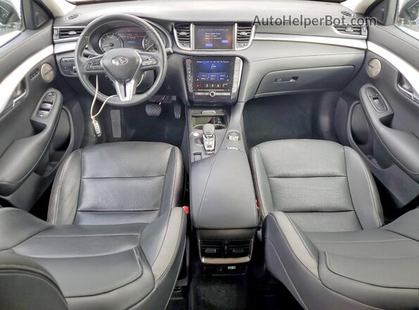 3PCAJ5M13KF106433 2019 INFINITI QX50 White Vista del salpicadero