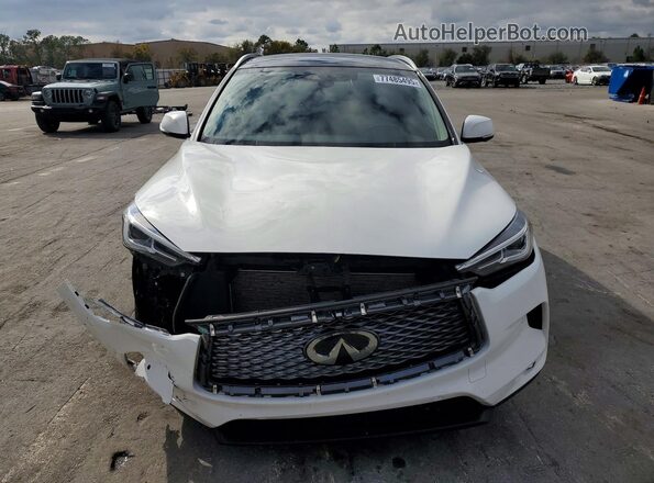 3PCAJ5M13KF106433 2019 INFINITI QX50 White Vista frontal