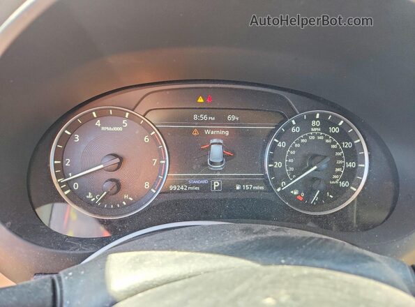 3PCAJ5M13LF111178 2020 INFINITI QX50 White Սարքավորումների վահանակի տեսք