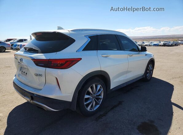 3PCAJ5M13LF111178 2020 INFINITI QX50 White Հետևի աջ