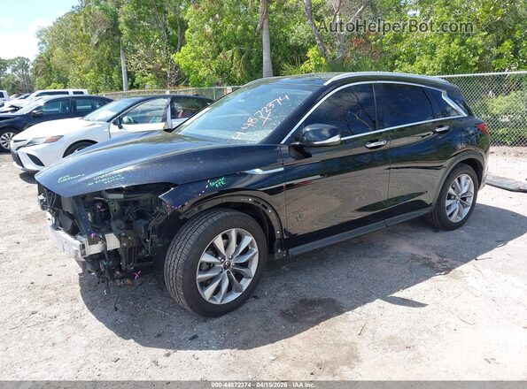 3PCAJ5M17LF106484 2020 INFINITI QX50 Black Vista tres cuartos delantera izquierda