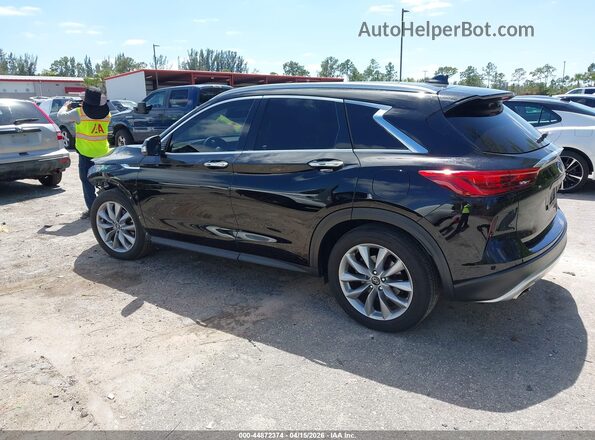 3PCAJ5M17LF106484 2020 INFINITI QX50 Black Trasero izquierdo
