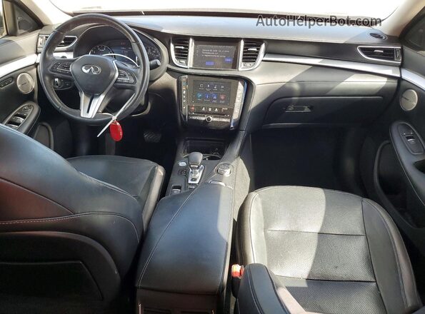3PCAJ5M1XKF105618 2019 INFINITI QX50 Black Widok deski rozdzielczej