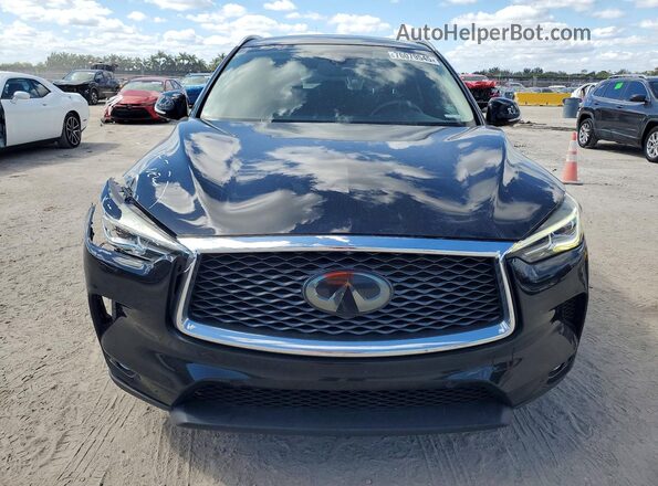3PCAJ5M1XKF105618 2019 INFINITI QX50 Black Widok z przodu