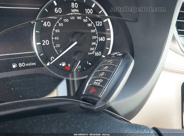 3PCAJ5M34LF100921 2020 INFINITI QX50 Blue Dashboard view