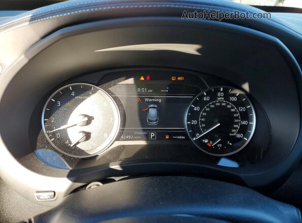 3PCAJ5M38LF111355 2020 INFINITI QX50 Gray Vista del cuadro de instrumentos