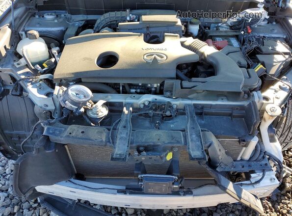 3PCAJ5M38LF111355 2020 INFINITI QX50 Gray Vista del compartimento del motor