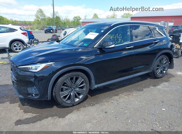 3PCAJ5M3XLF118016 2020 INFINITI QX50 Black Przód lewy